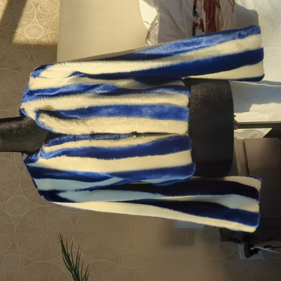 Faux fur Short Jacket - Picture 1 of 10